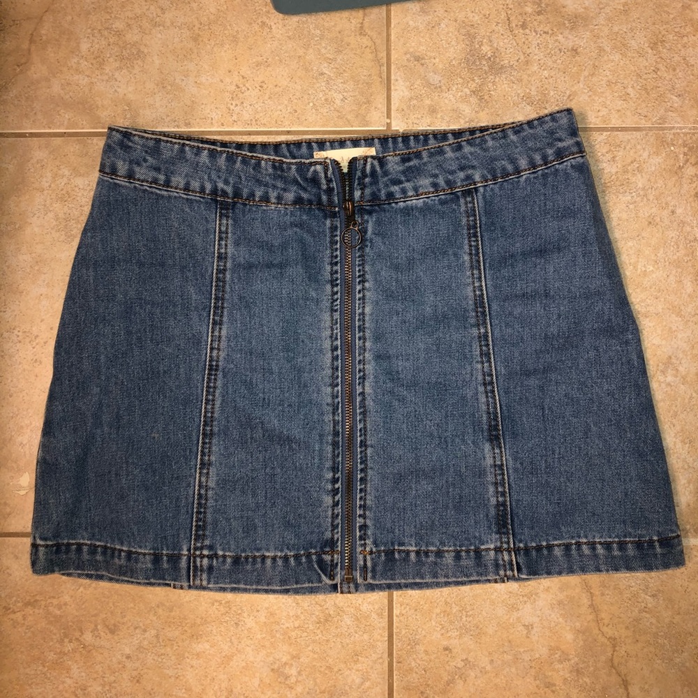 Altard state jean skirt